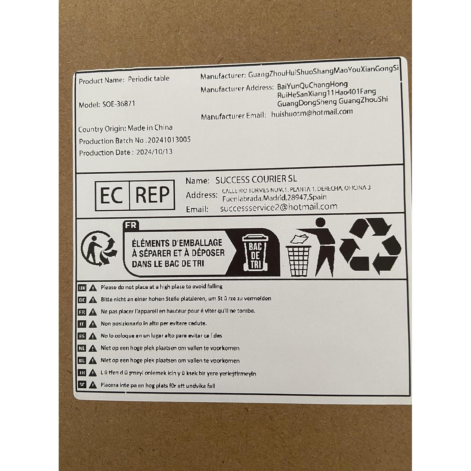 Modelo Anatómico del Cerebro Humano 2X SOEPOTIX Desmontable