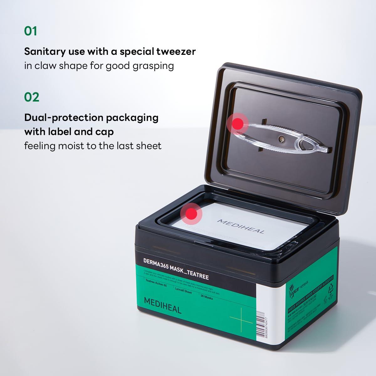 Mediheal Mascarilla Diaria Teatree 30 Unidades - Cuidado Piel