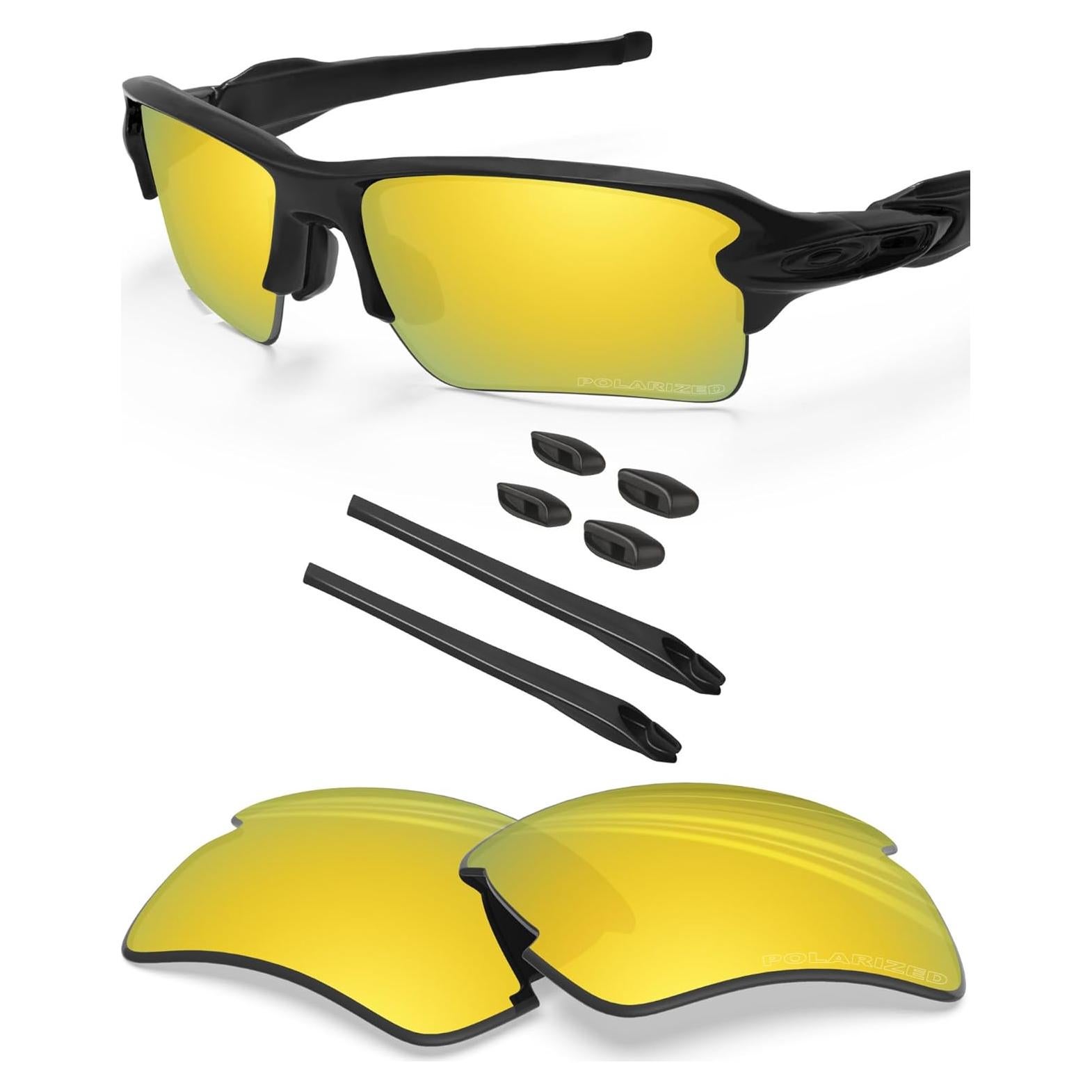 Lentes de Reemplazo Polarizados BlazerBuck Flak 2.0 XL Oro 24k