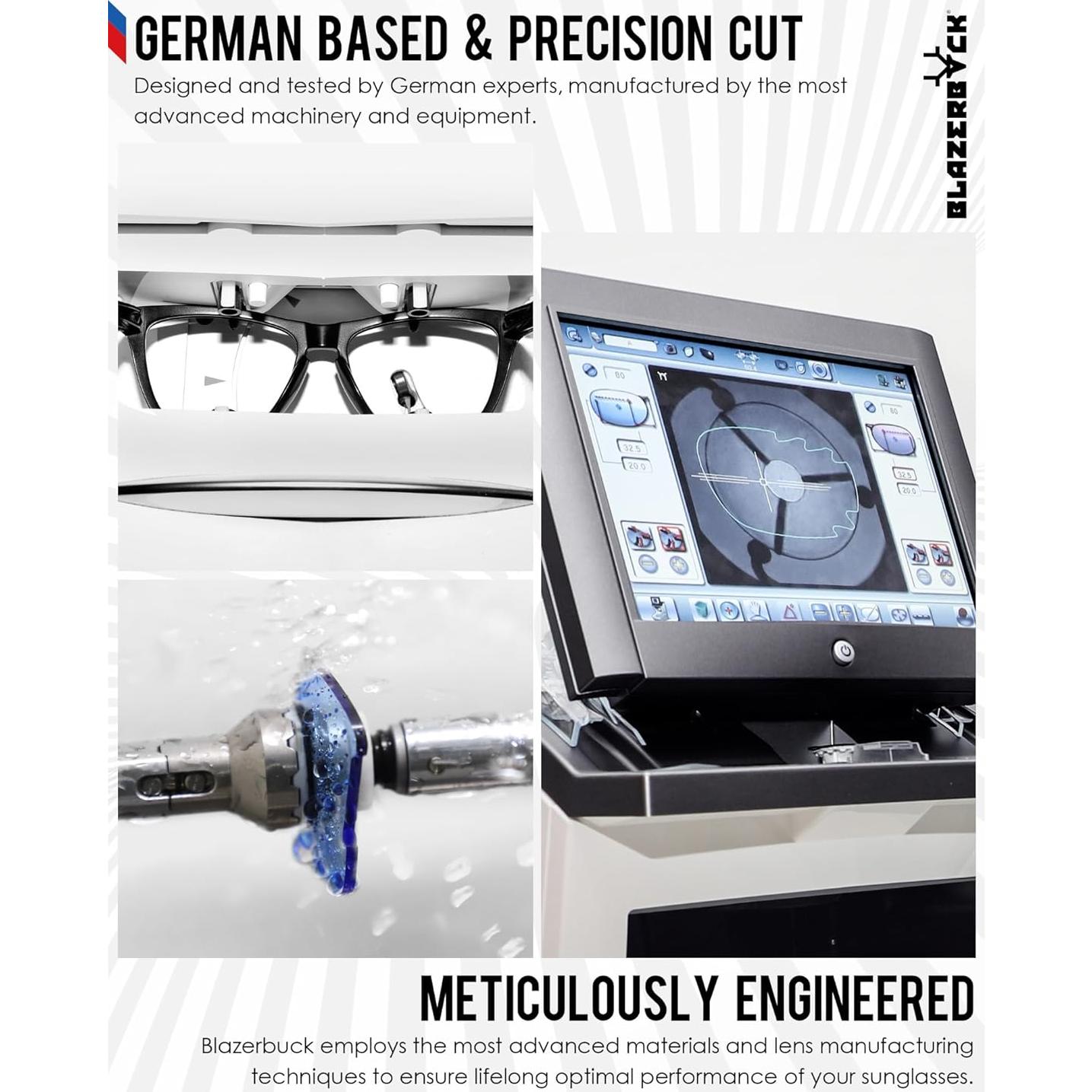 Lentes de Reemplazo Polarizados BlazerBuck Flak 2.0 XL Oro 24k