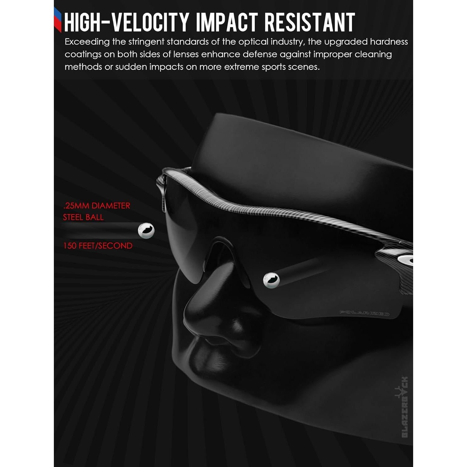 Lentes de Reemplazo Polarizados BlazerBuck Flak 2.0 XL Oro 24k