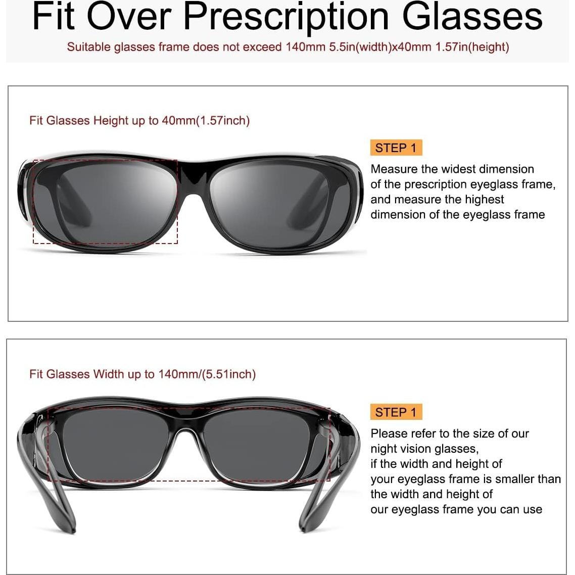 Gafas de Sol Polarizadas YIMI UV400 para Conducir sobre Gafas