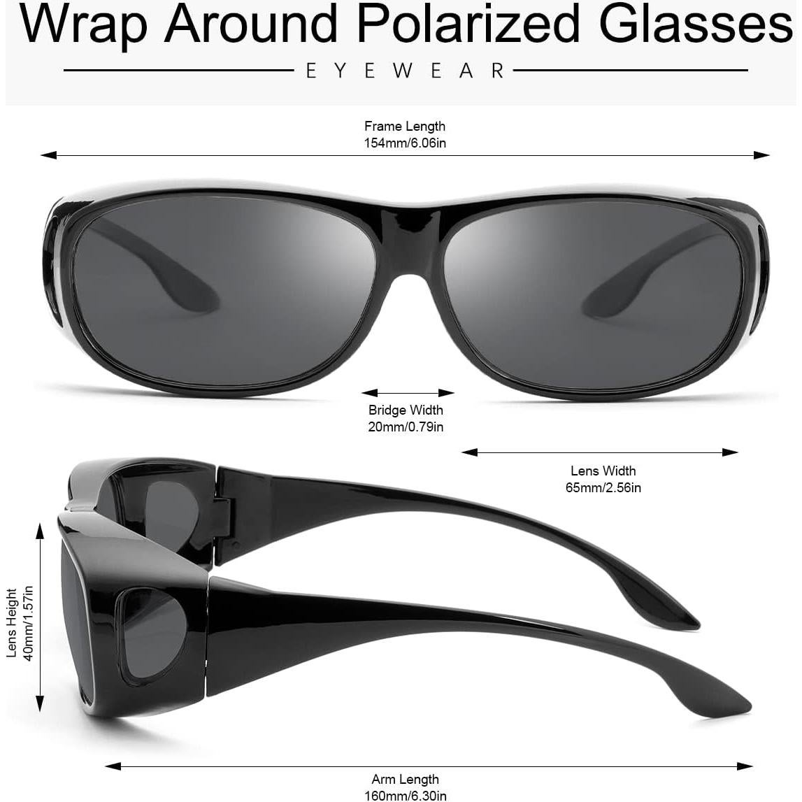 Gafas de Sol Polarizadas YIMI UV400 para Conducir sobre Gafas