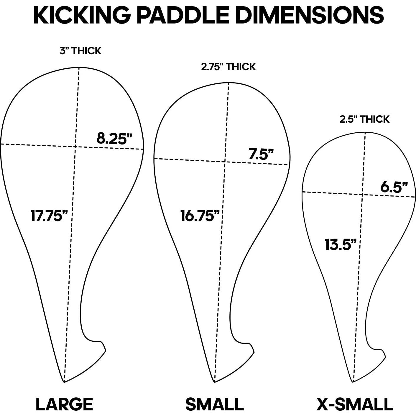 Almohadilla de Patada Adidas PU 45cm Negro/Rojo