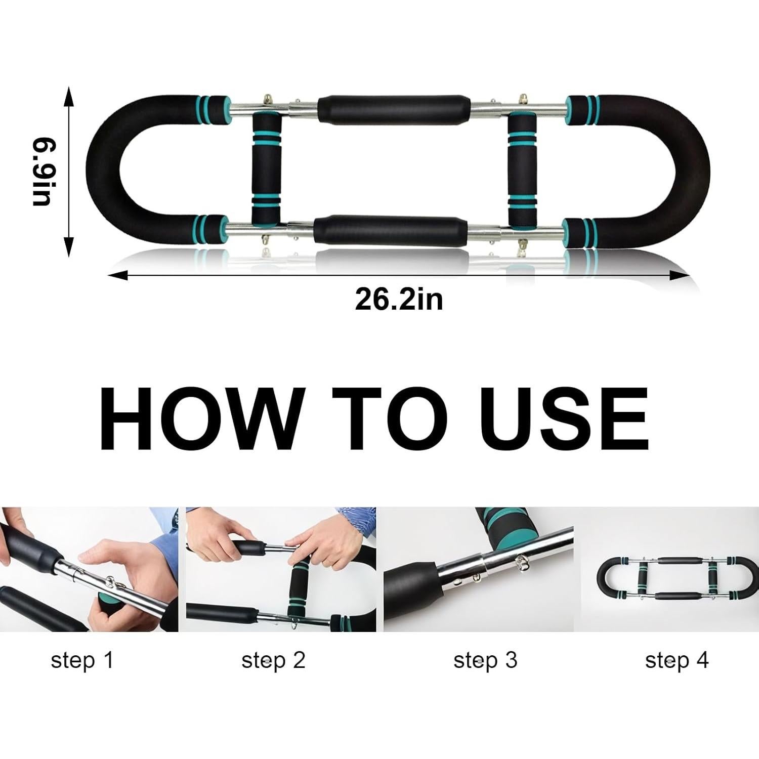 Entrenador de Brazos Twister Liqwr Ajustable con 4 Resortes
