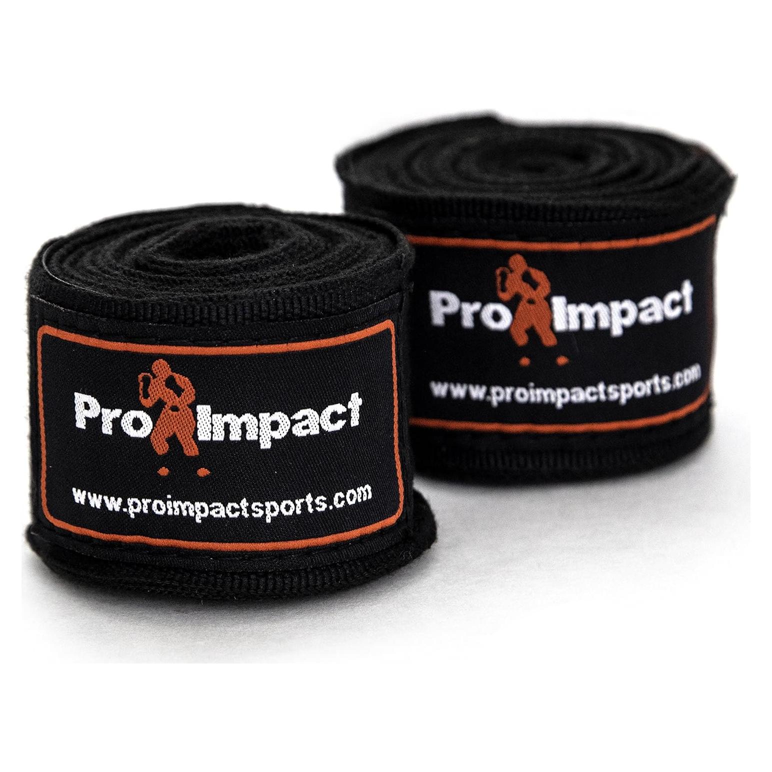 Envolturas de Mano Pro Impact 180" Estilo Mexicano - Boxeo y MMA