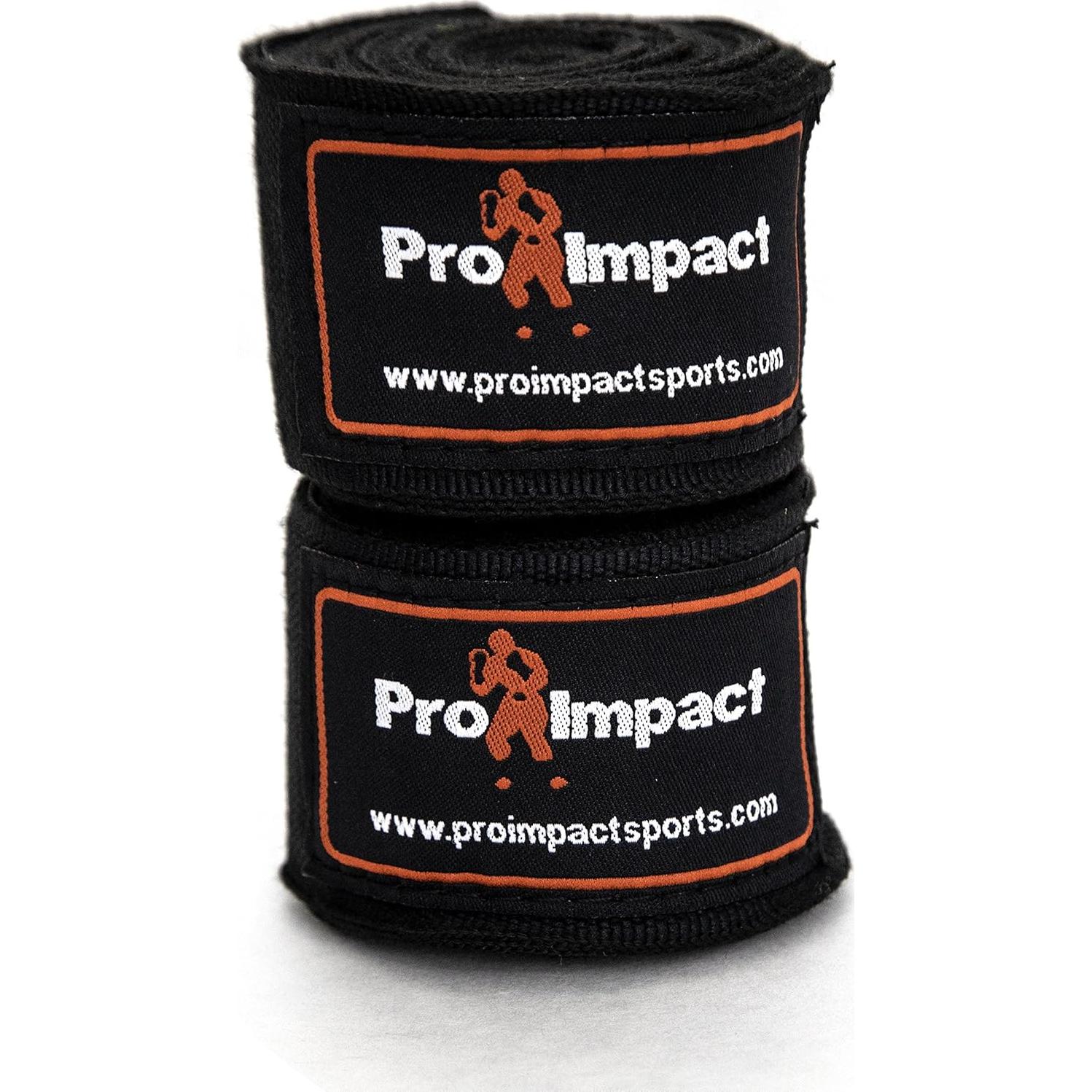 Envolturas de Mano Pro Impact 180" Estilo Mexicano - Boxeo y MMA