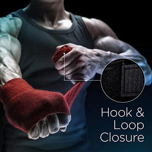 Envolturas de Mano Pro Impact 180" Estilo Mexicano - Boxeo y MMA