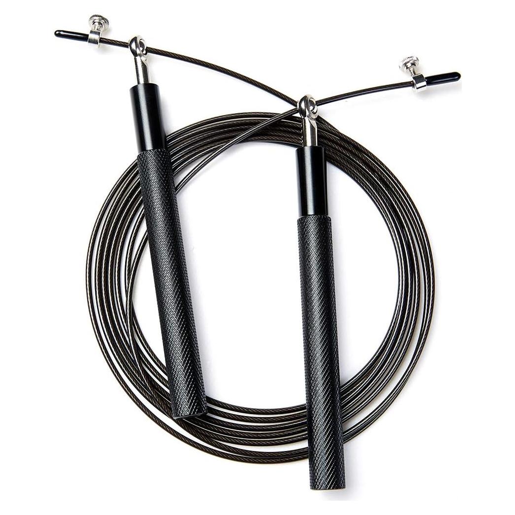 Cuerda de Salto Ajustable TEFEIMEI con Mango de Aluminio 3.05m