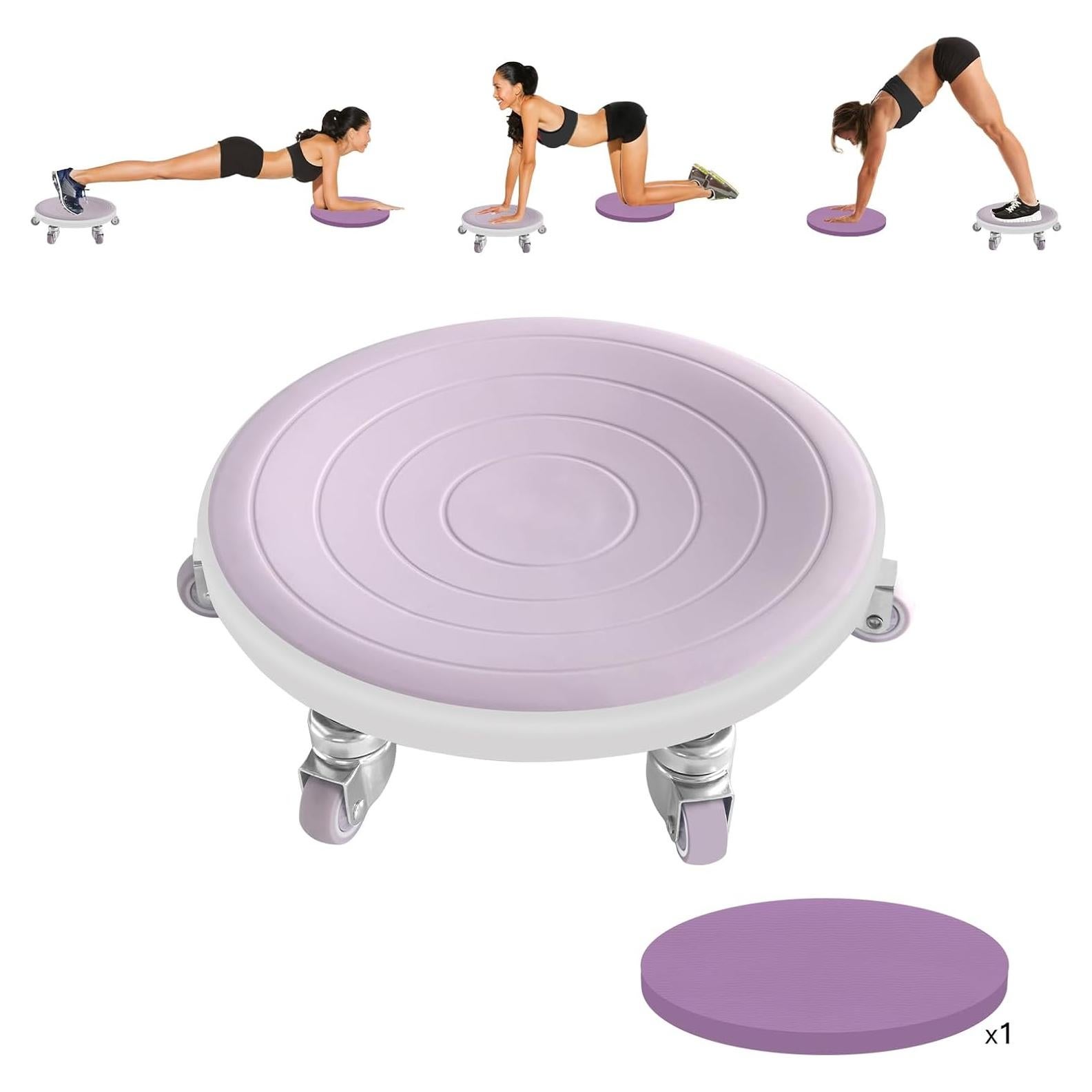 Rueda de Abdominales Tasidingster 6 Ruedas con Almohadillas