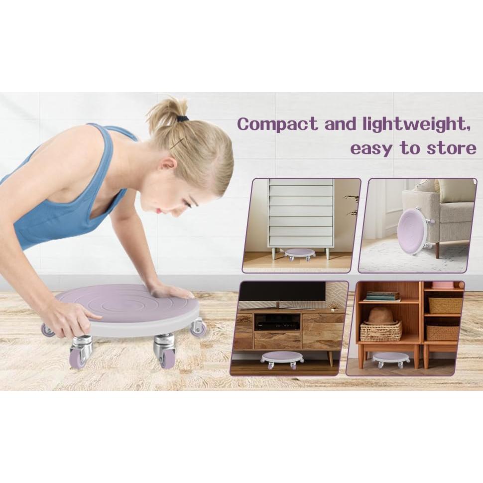 Rueda de Abdominales Tasidingster 6 Ruedas con Almohadillas