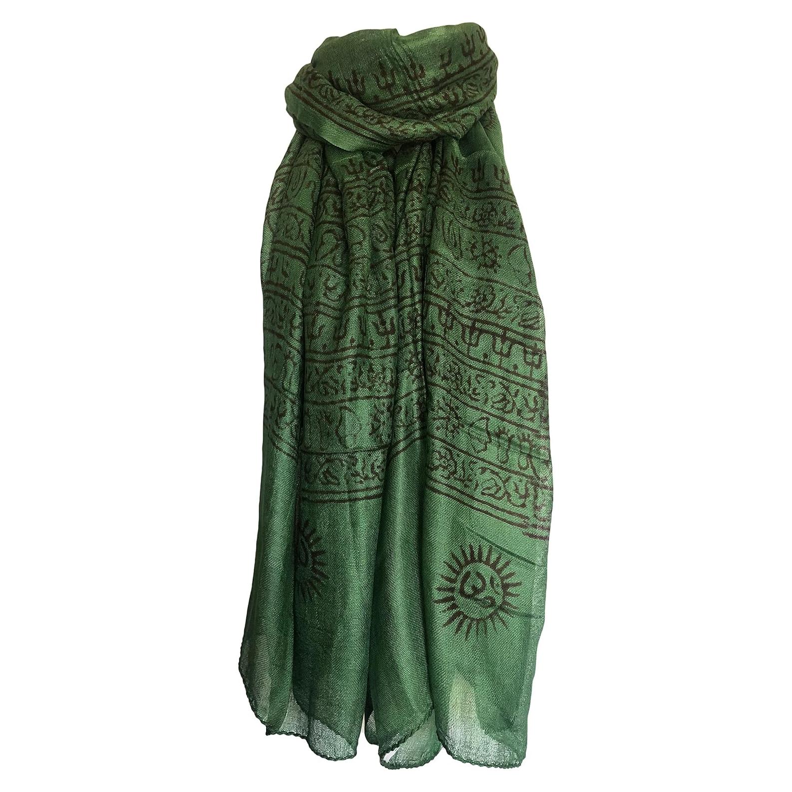 Bufanda de Oración Om Mantra Genesis Imports 178x91 cm