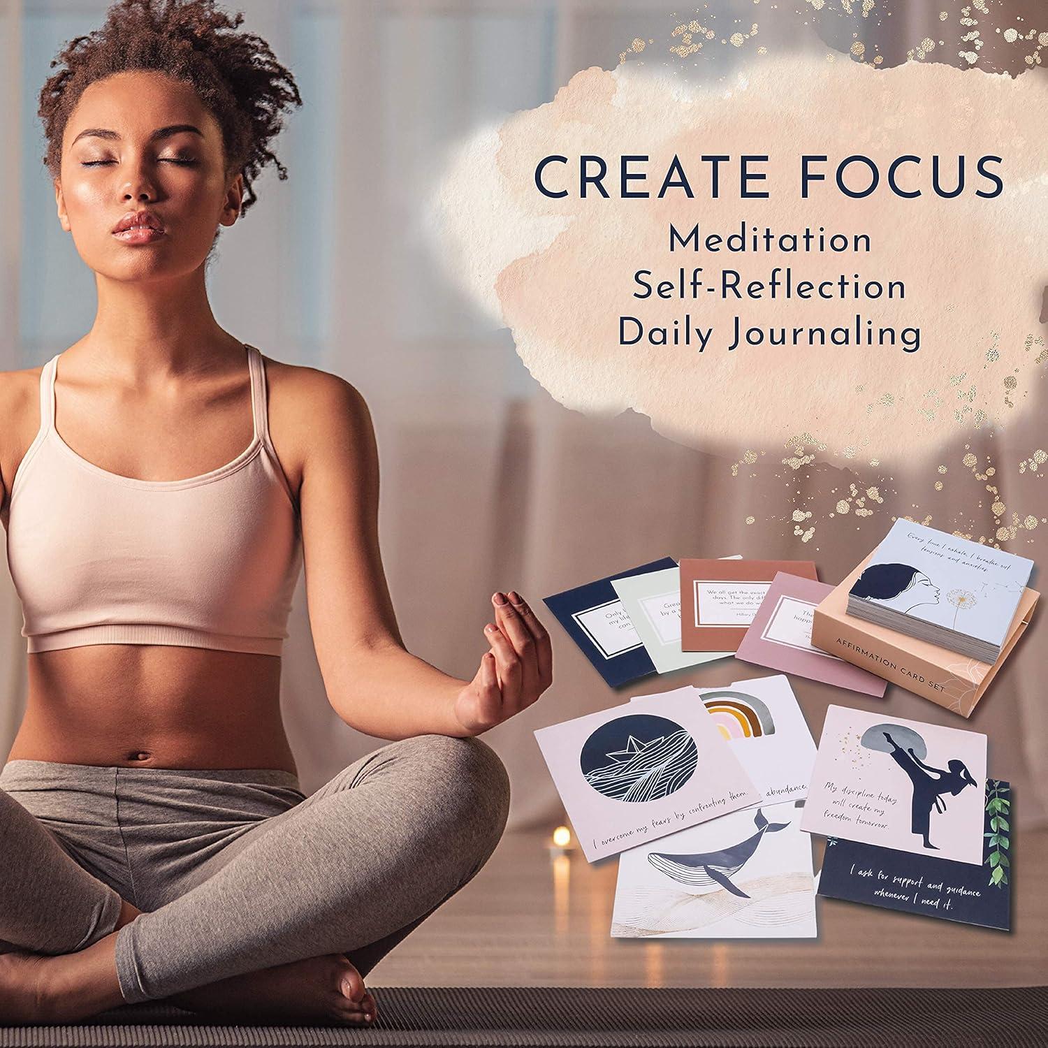 Tarjetas de Afirmaciones Positivas RYVE - 52 Tarjetas Motivacionales