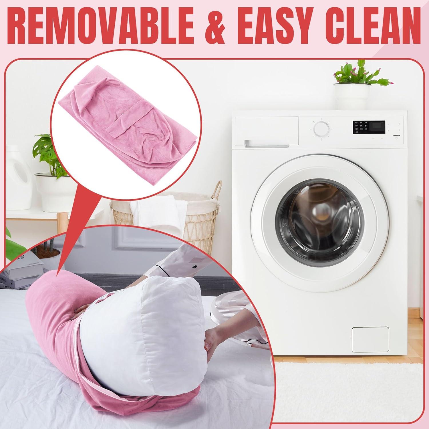 Almohada de Yoga MABOZOO Rosa 69.85cm x 25.4cm x 15.24cm