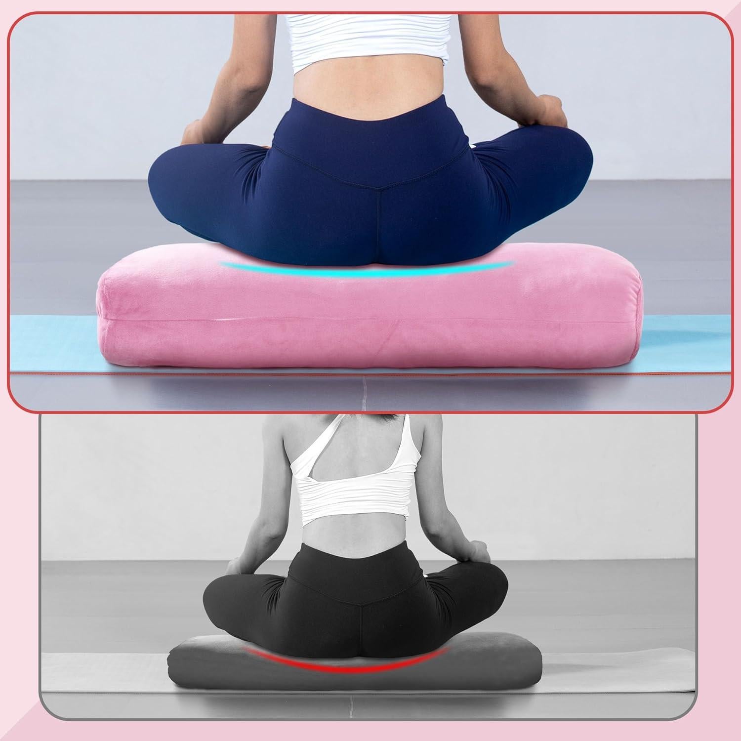 Almohada de Yoga MABOZOO Rosa 69.85cm x 25.4cm x 15.24cm