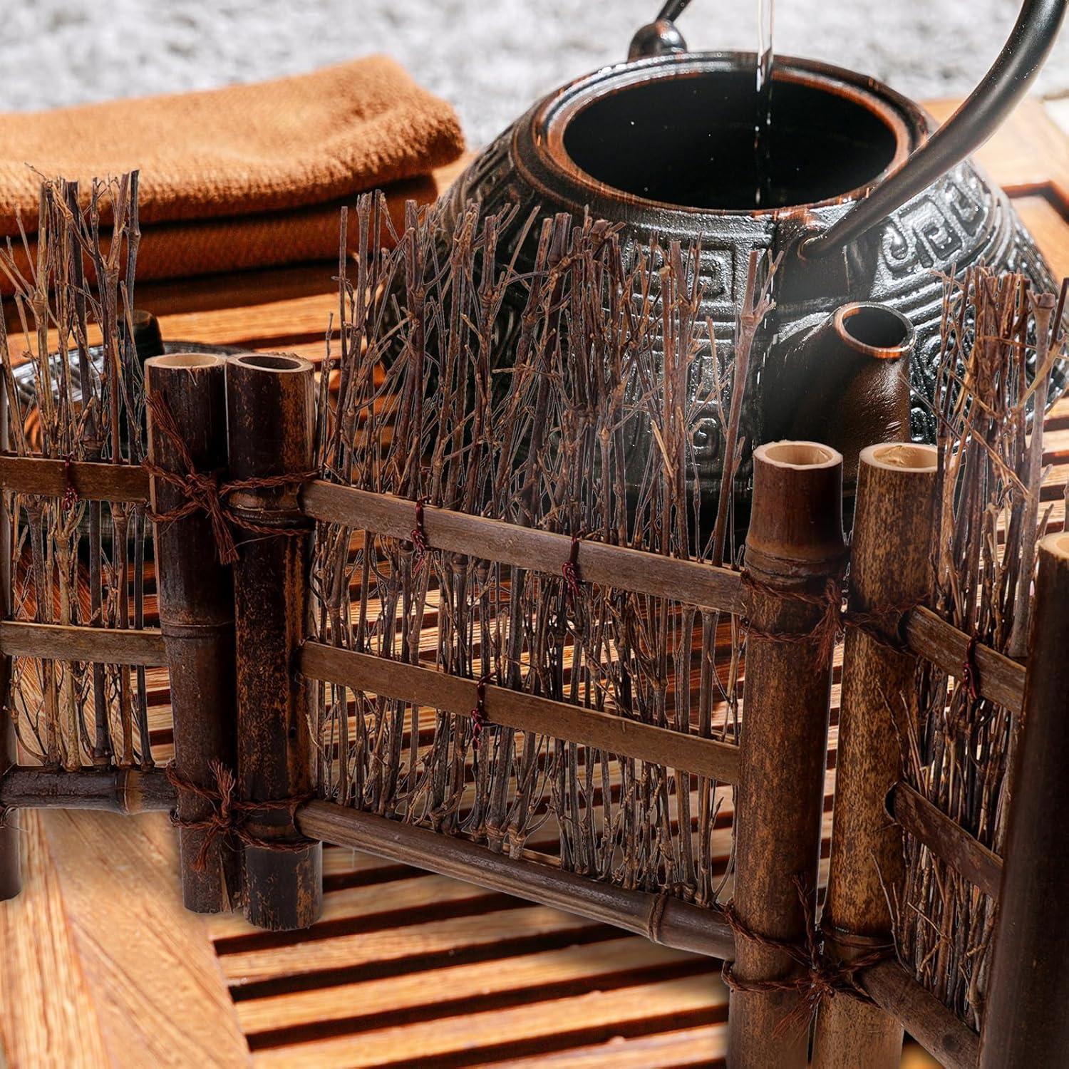 Cerca de Bambú COHEALI para Micro Paisajismo 39x23cm