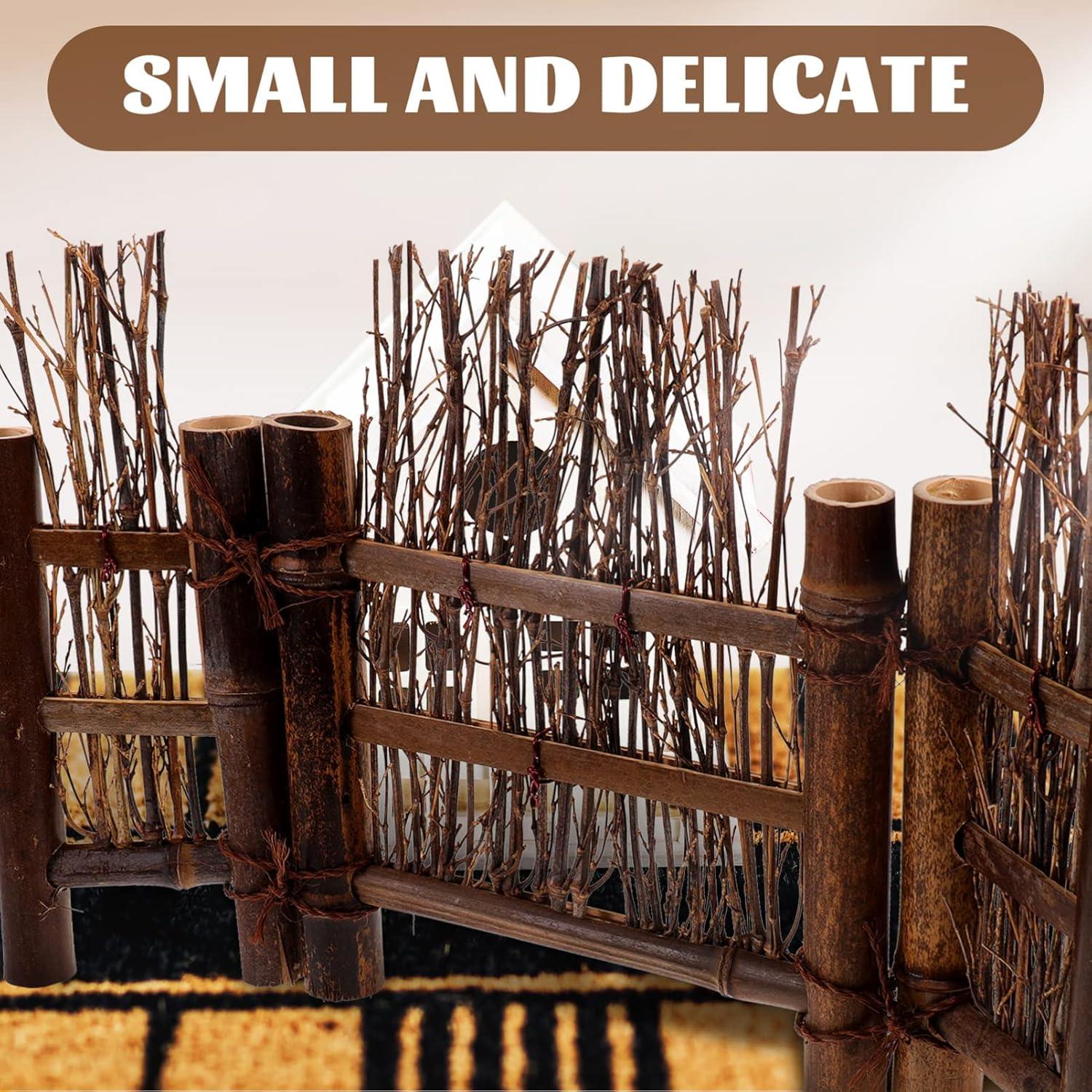 Cerca de Bambú COHEALI para Micro Paisajismo 39x23cm