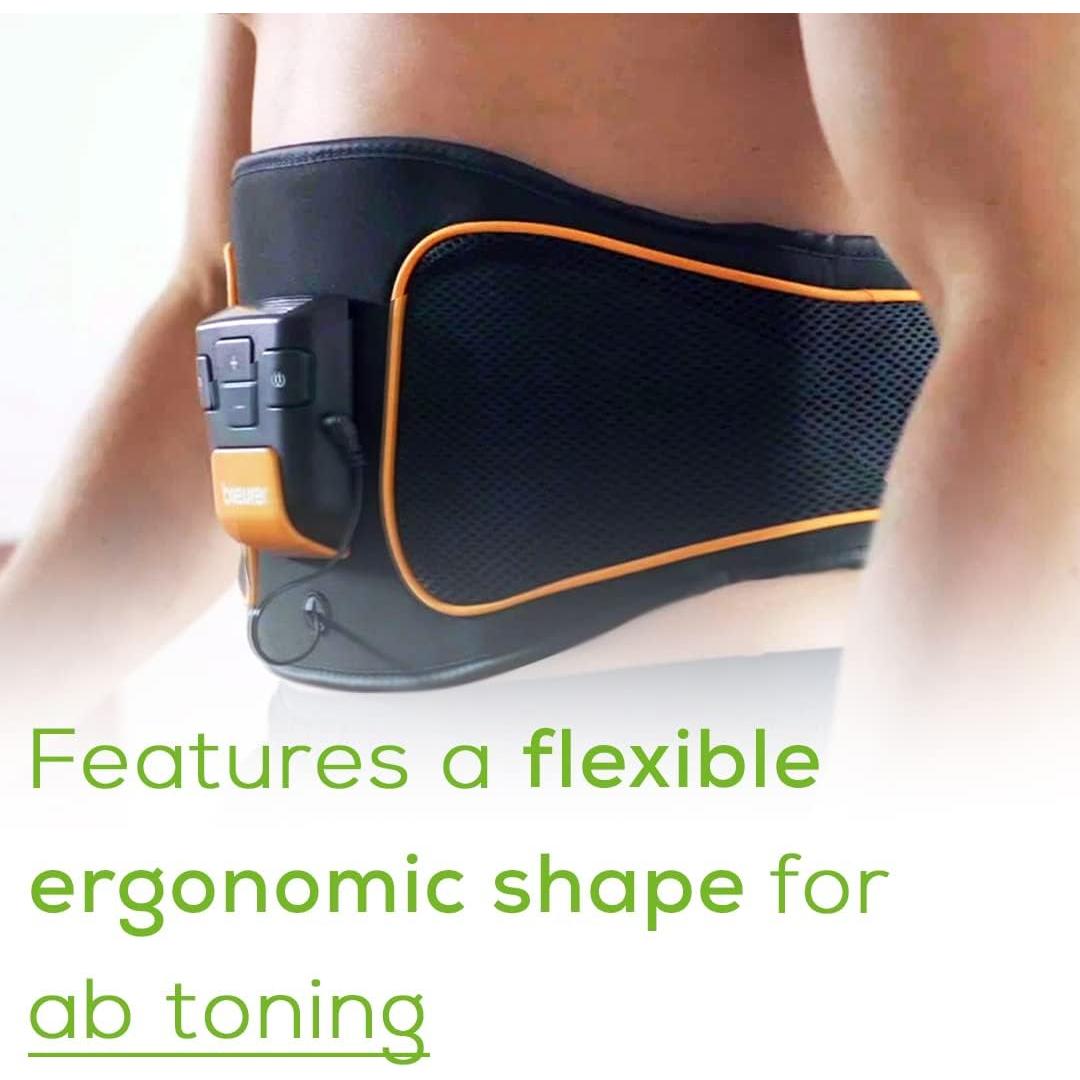 Cinturón Tonificador Beurer EM37 para Abs con 40 Niveles