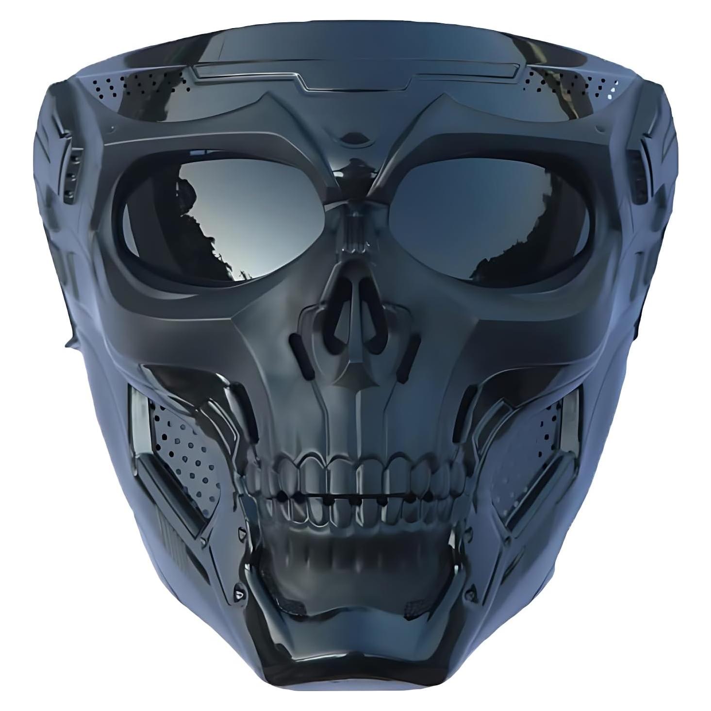 Gafas de Motocicleta Wokyo Anti Niebla con Máscara Facial