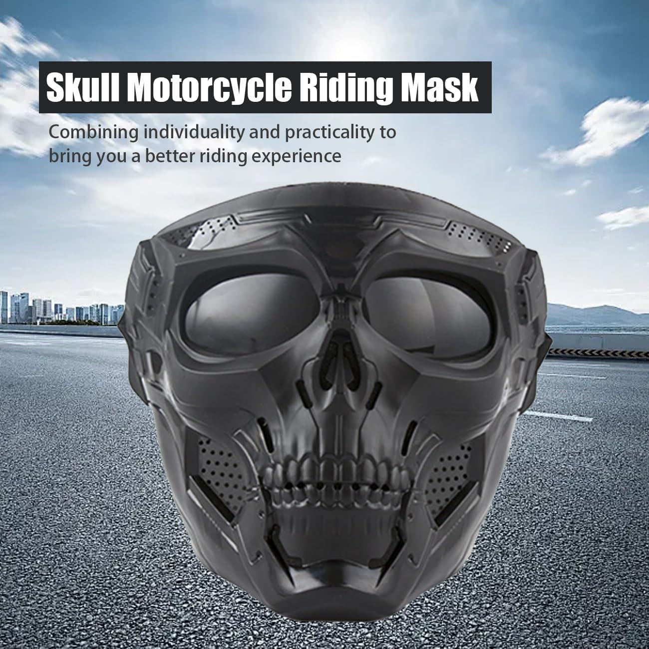 Gafas de Motocicleta Wokyo Anti Niebla con Máscara Facial