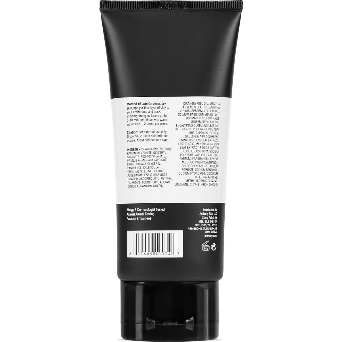 Limpiadora de Poros Profundos Anthony 113g Arcillas y Vitaminas