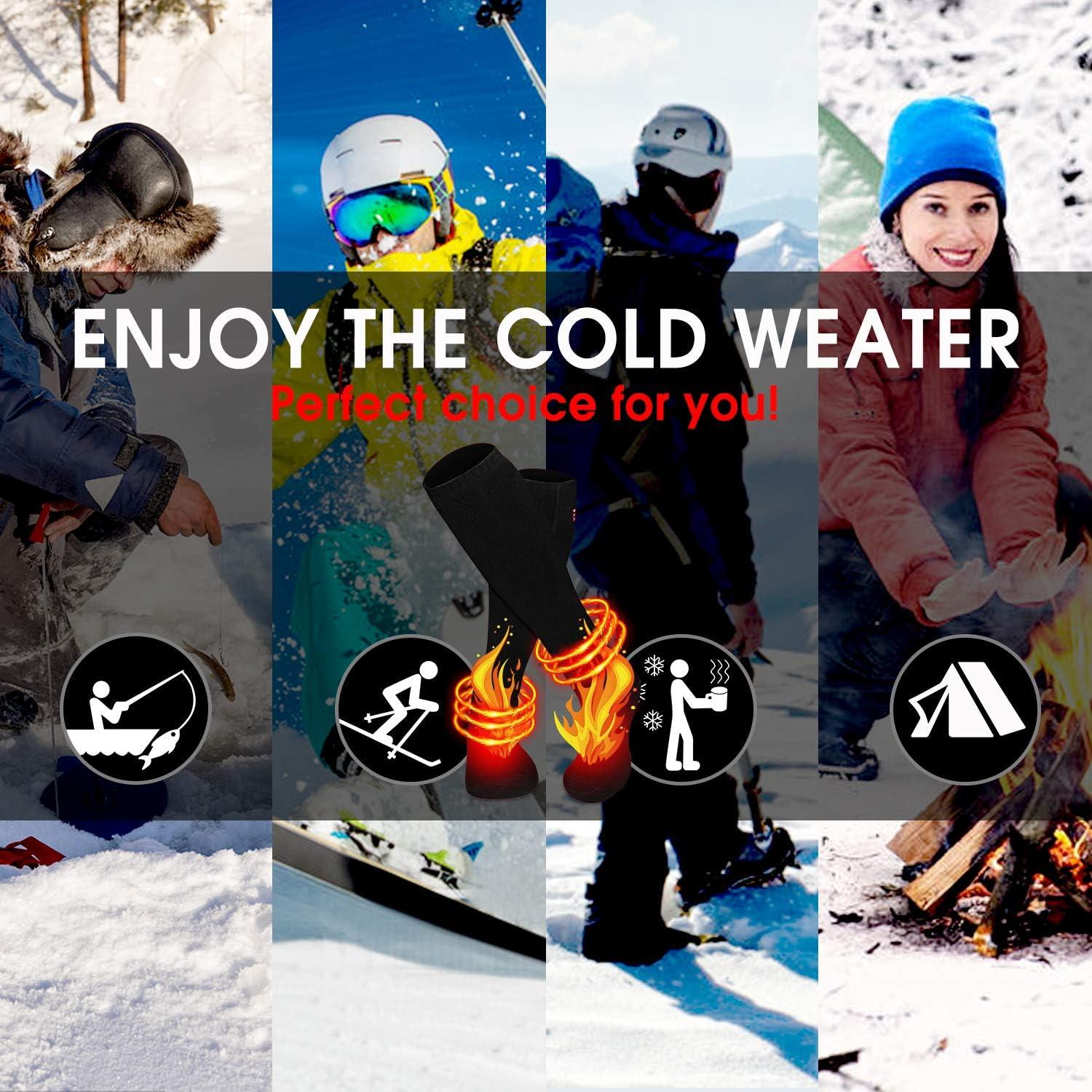 Calcetines Calentados Eléctricos Autocastle Unisex Recargables