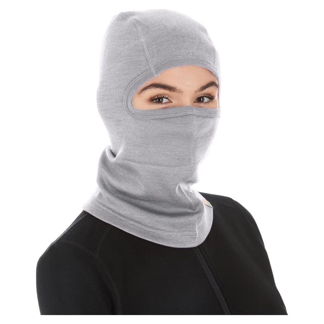 Balaclava 100% Lana Merino Minus33 - Máscara Facial Invierno