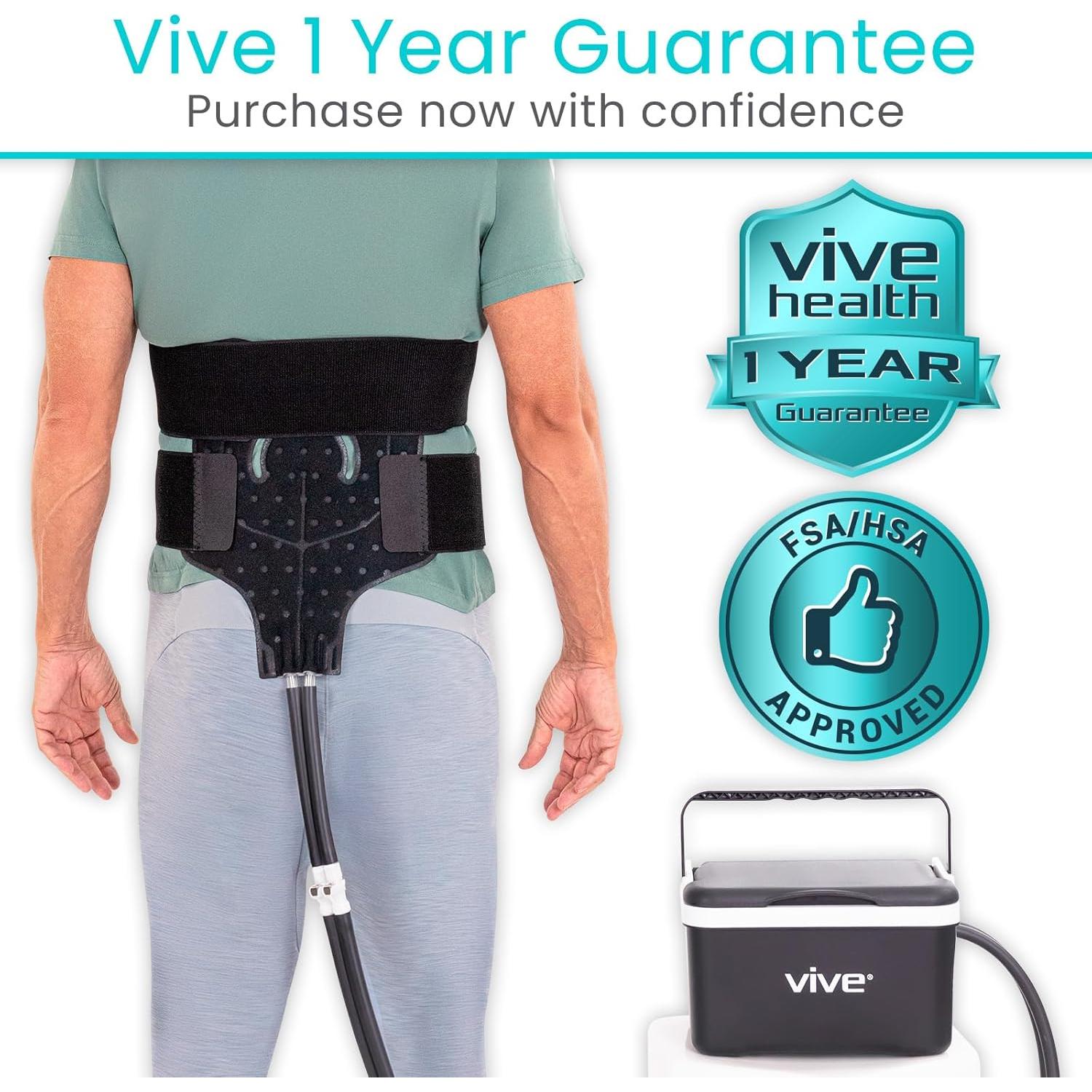 Máquina de Terapia de Hielo Vive RHB3026 - Alivio Dolor Rodilla y Hombro