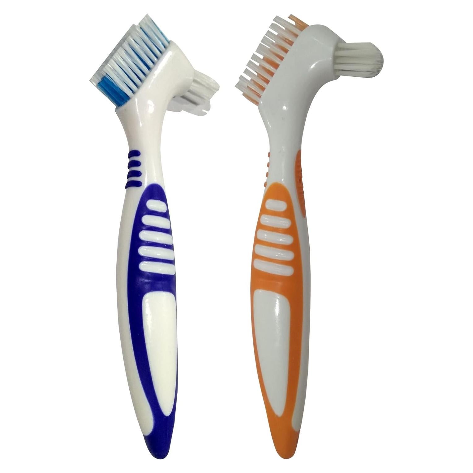 Juego de Cepillos de Limpieza de Dentaduras Gus Craft - 2 Piezas