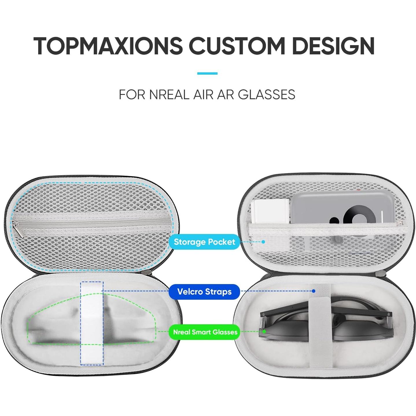 Funda Dura SARLAR para Gafas XREAL Air y Rokid Air