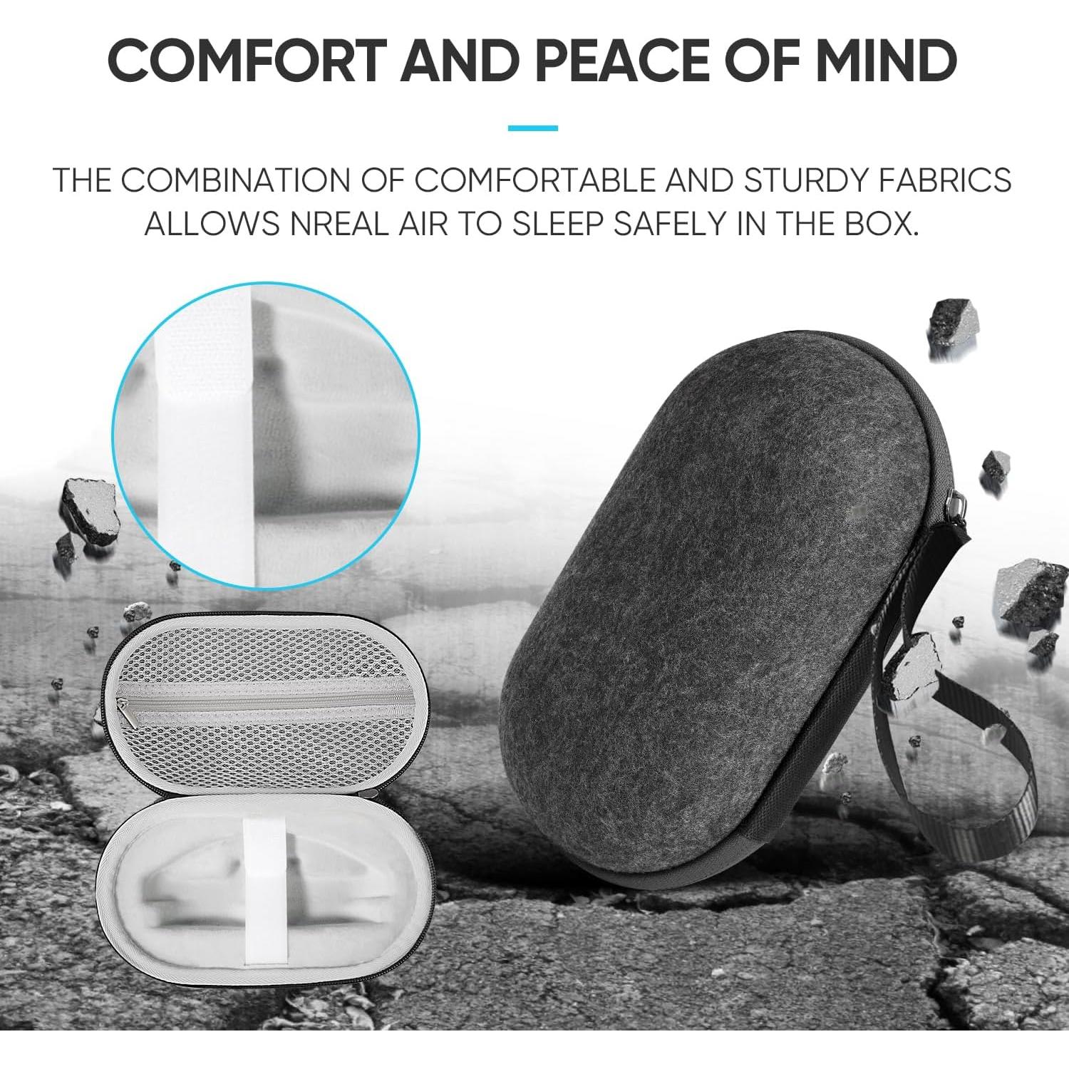 Funda Dura SARLAR para Gafas XREAL Air y Rokid Air