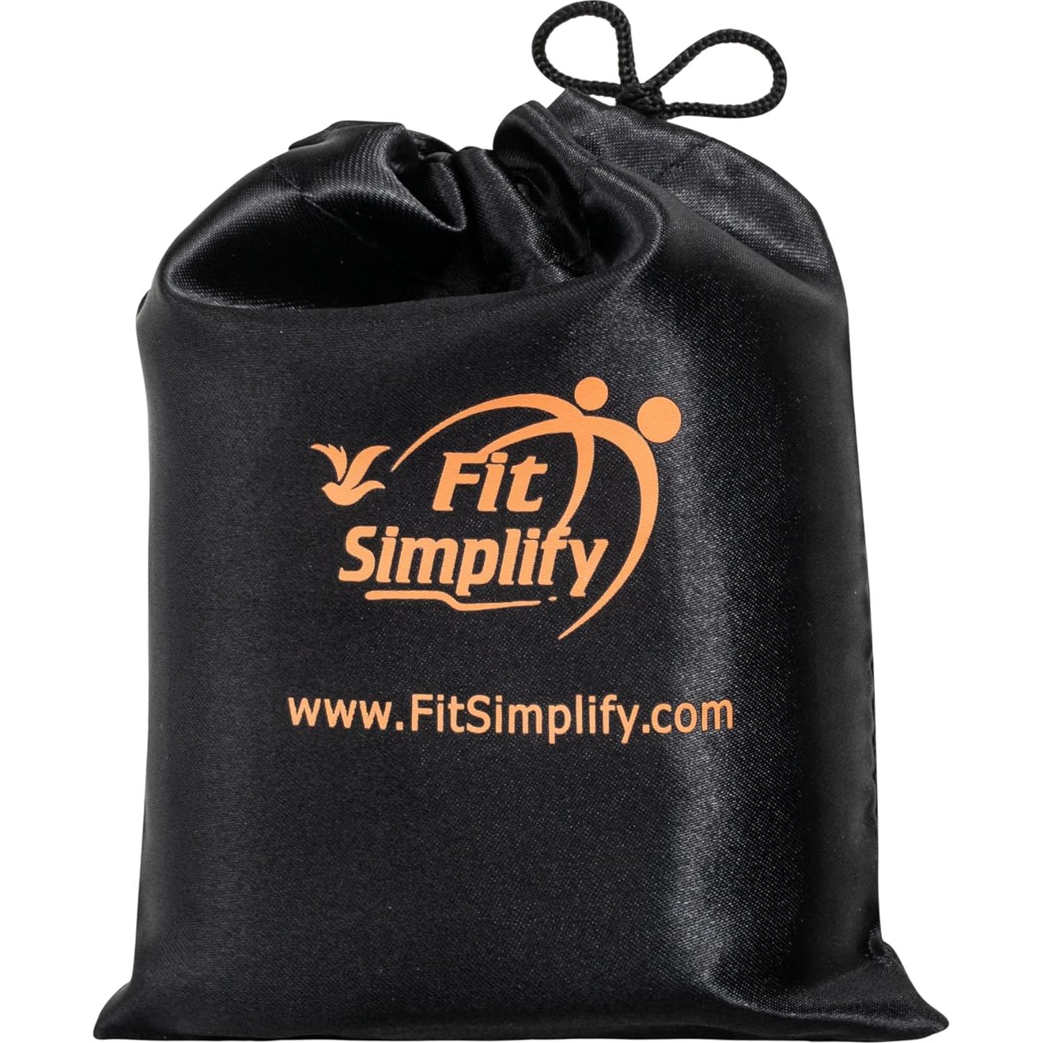 Fit Simplify Pull Up Assist Resistance Bands for Fitness, Physical Therapy, Stretching, Mobility and Exercise