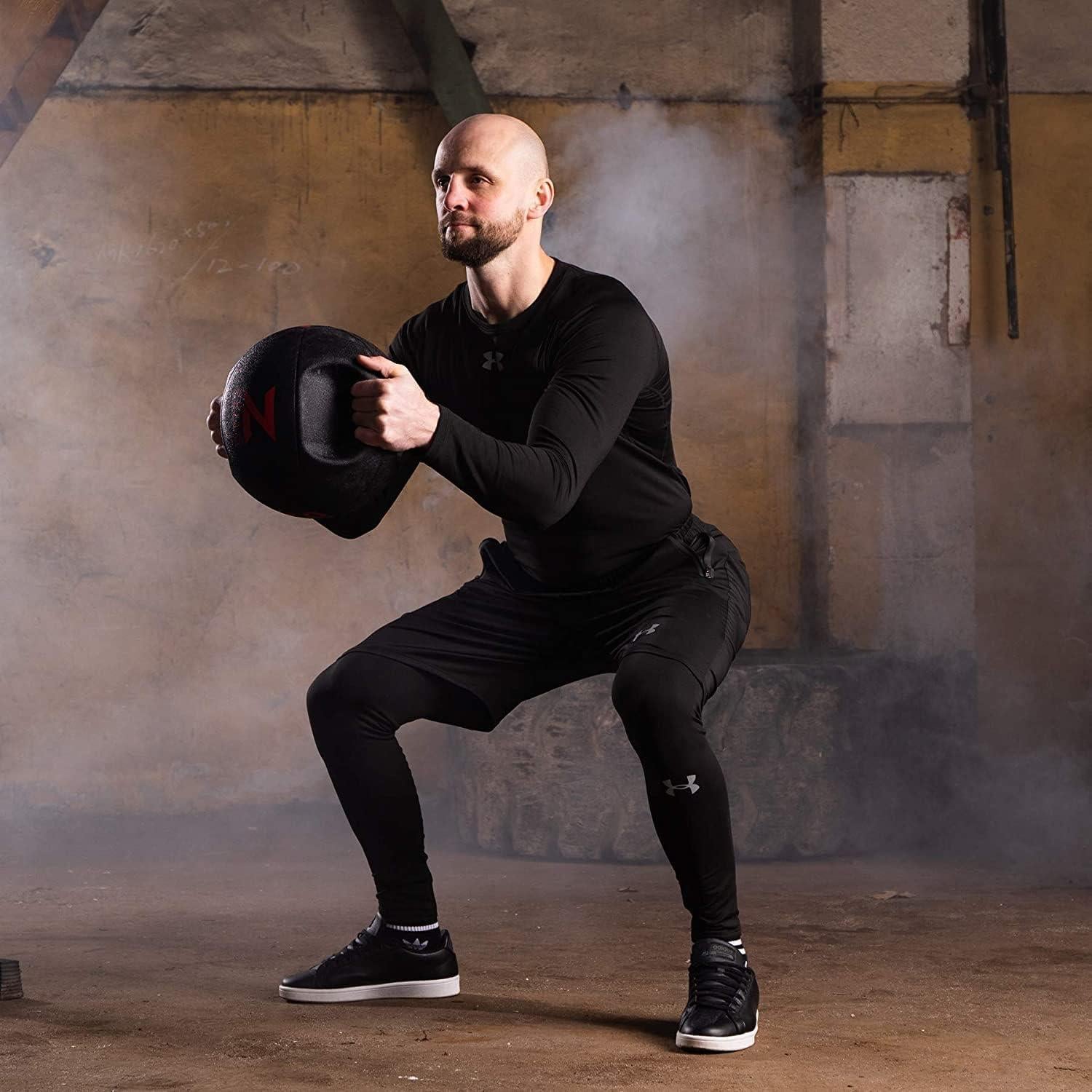 Bola de Medicina ZELUS 10 kg con Doble Agarre Texturizado