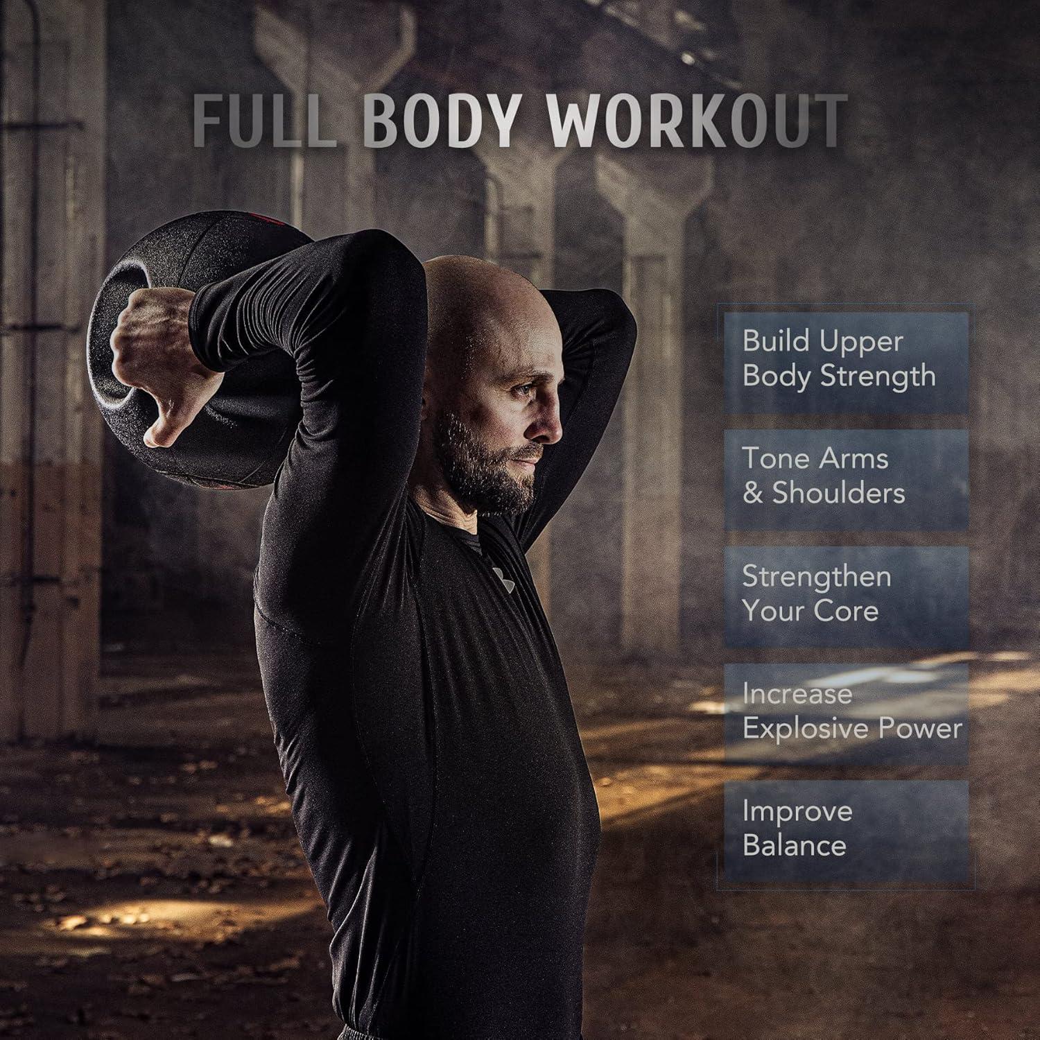 Bola de Medicina ZELUS 10 kg con Doble Agarre Texturizado