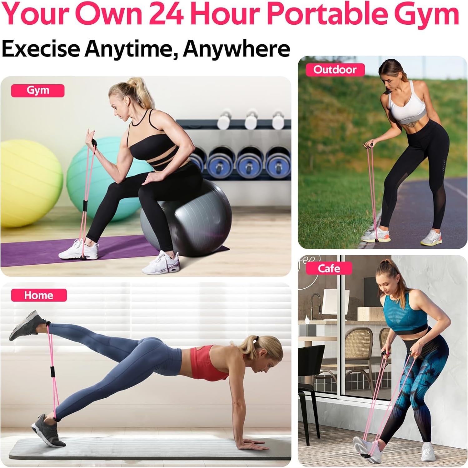 Banda de Resistencia RENRANRING Figura 8 - Juego de 3 Niveles