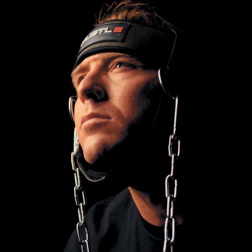 Arnés de Cuello Hustle Athletics V2 - Entrenamiento de Pesas