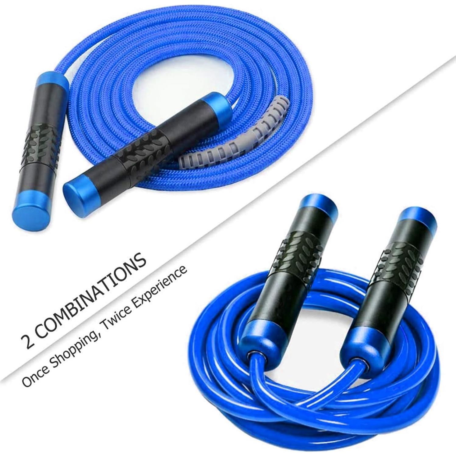 Cuerda de Salto Redify con Peso 0.45KG Ajustable 3.05m