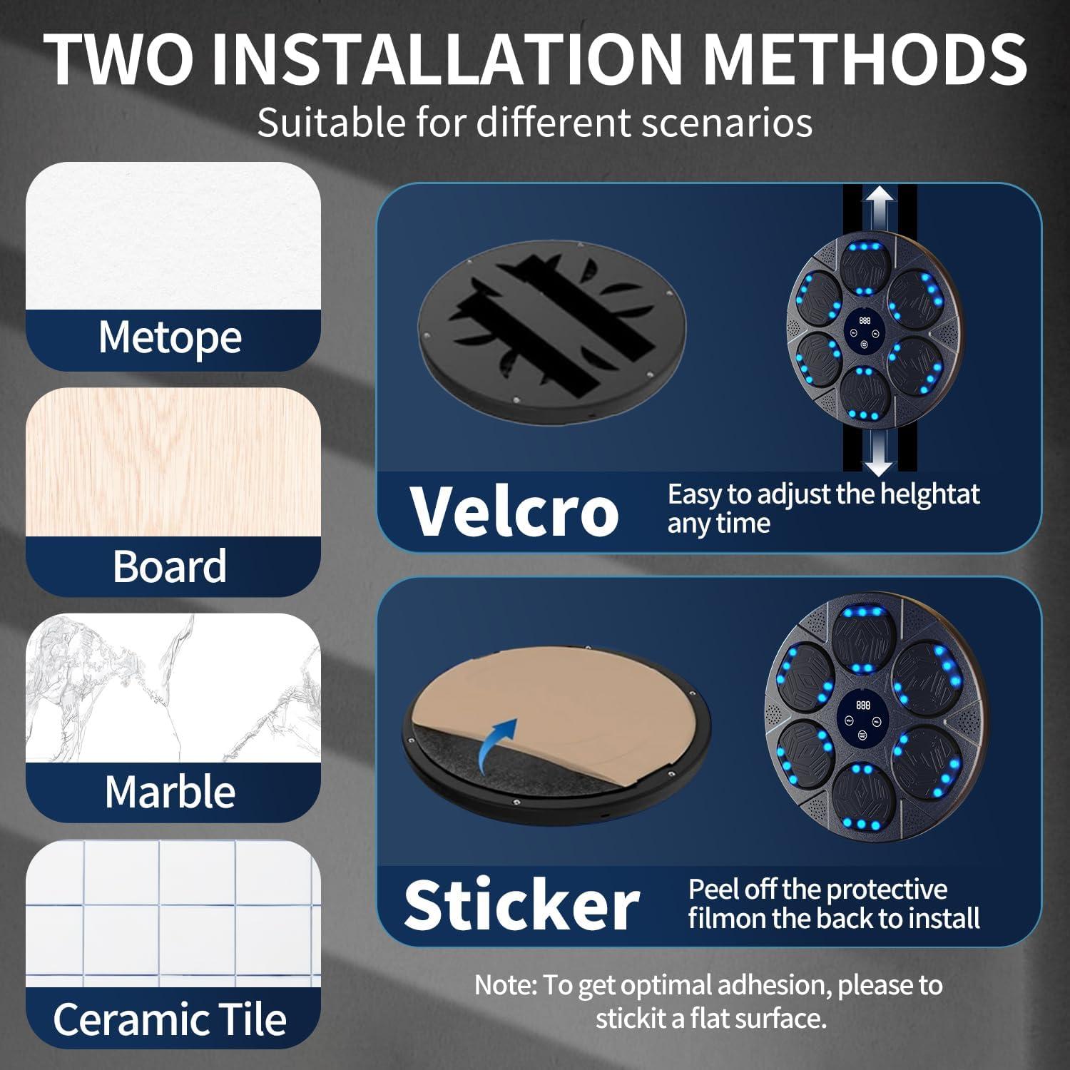 Máquina de Boxeo Musical Poetish QJB-55 con Guantes - 2025