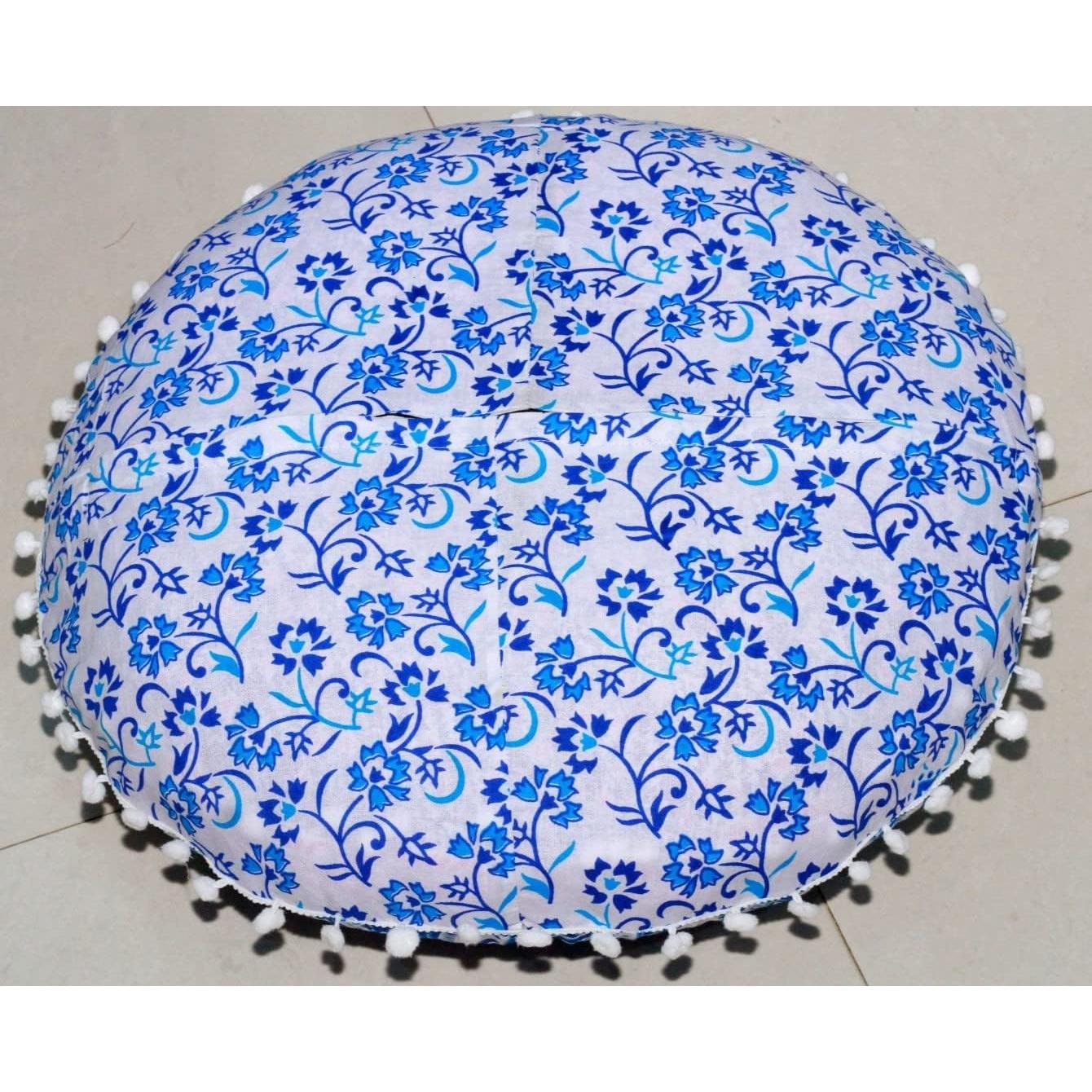 Funda de Almohada de Meditación CRAFT KALA 55 cm Algodón Bohemio