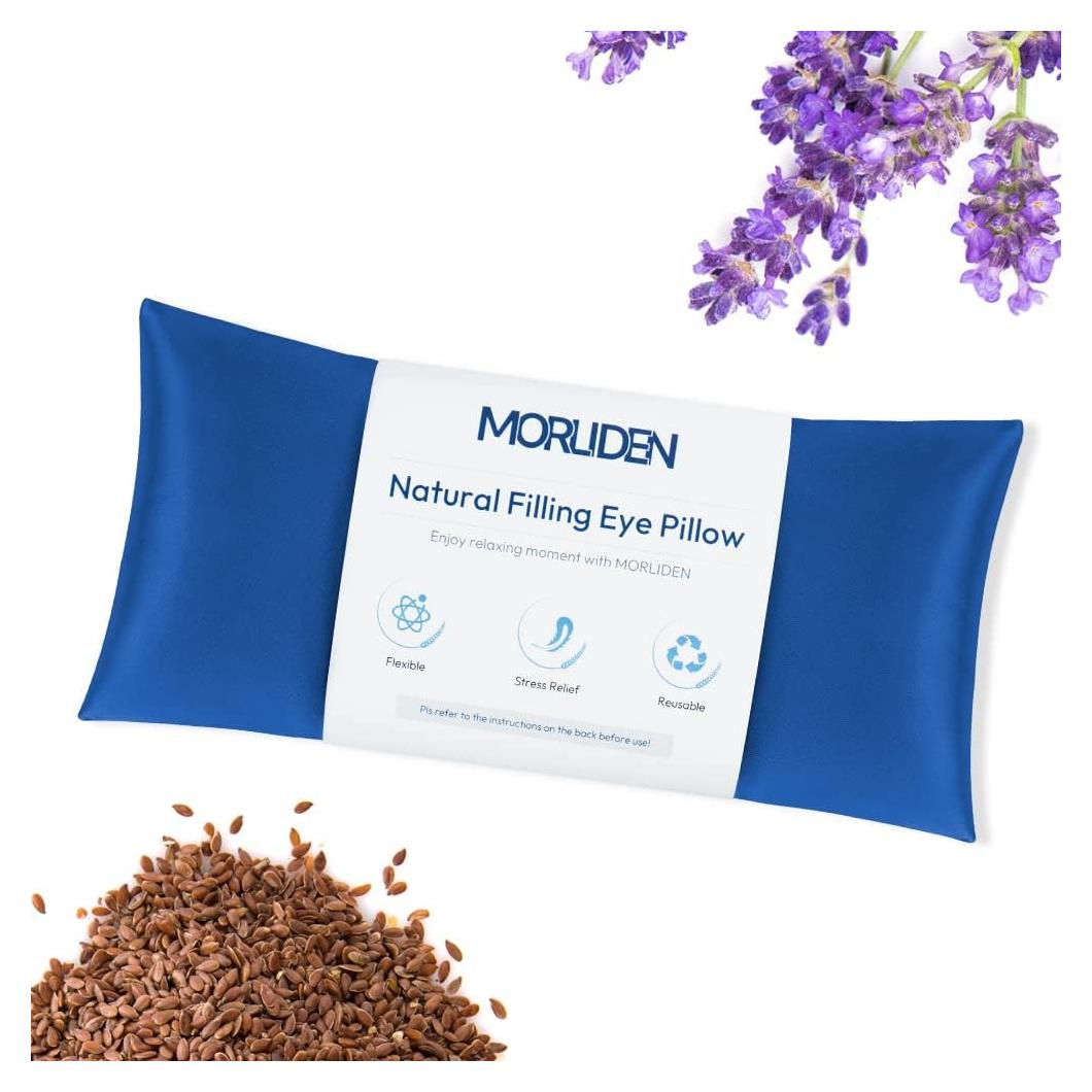 Cojín para los Ojos MORLIDEN con Lavanda y Peso Calentable