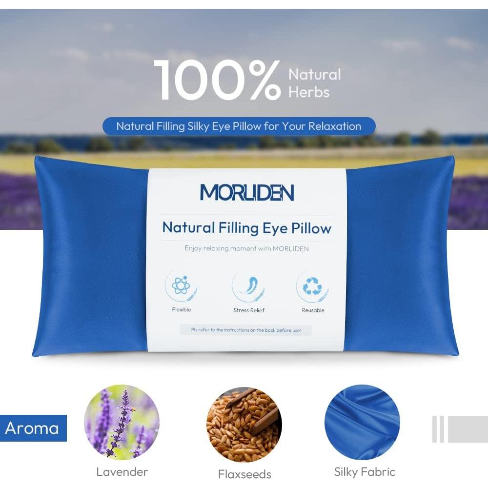 Cojín para los Ojos MORLIDEN con Lavanda y Peso Calentable