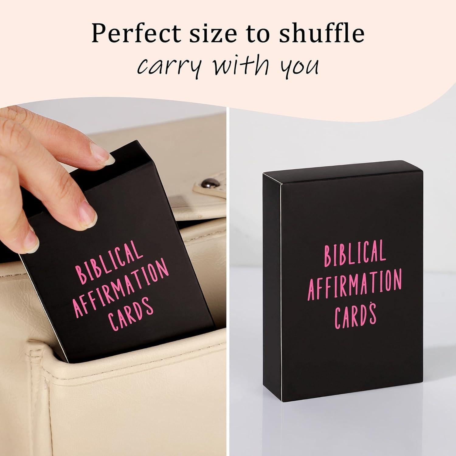 Tarjetas de Afirmación Cristiana JoycuFF - 50 Afirmaciones Positivas