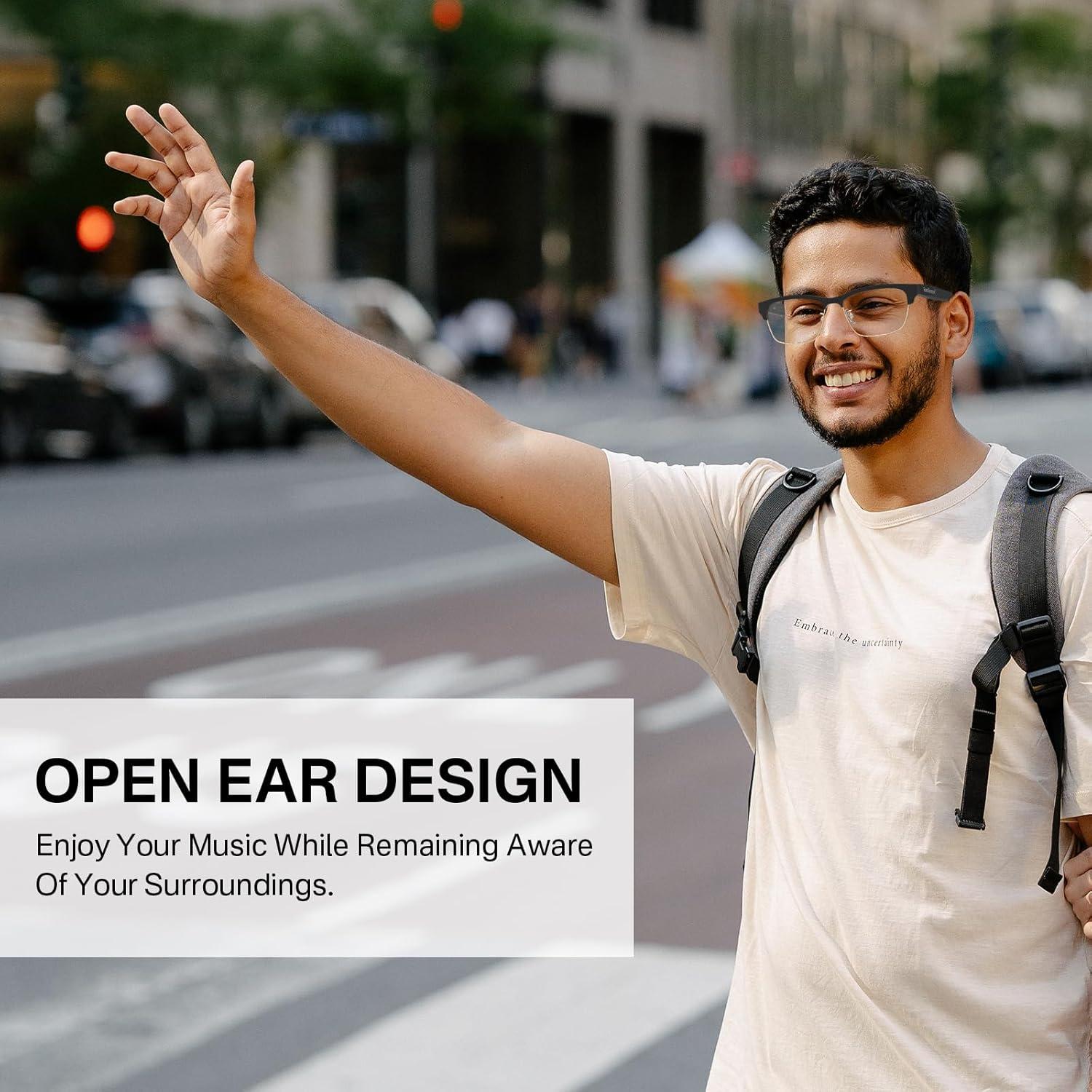 Gafas de Audio Bluetooth GenXenon con Filtro Luz Azul