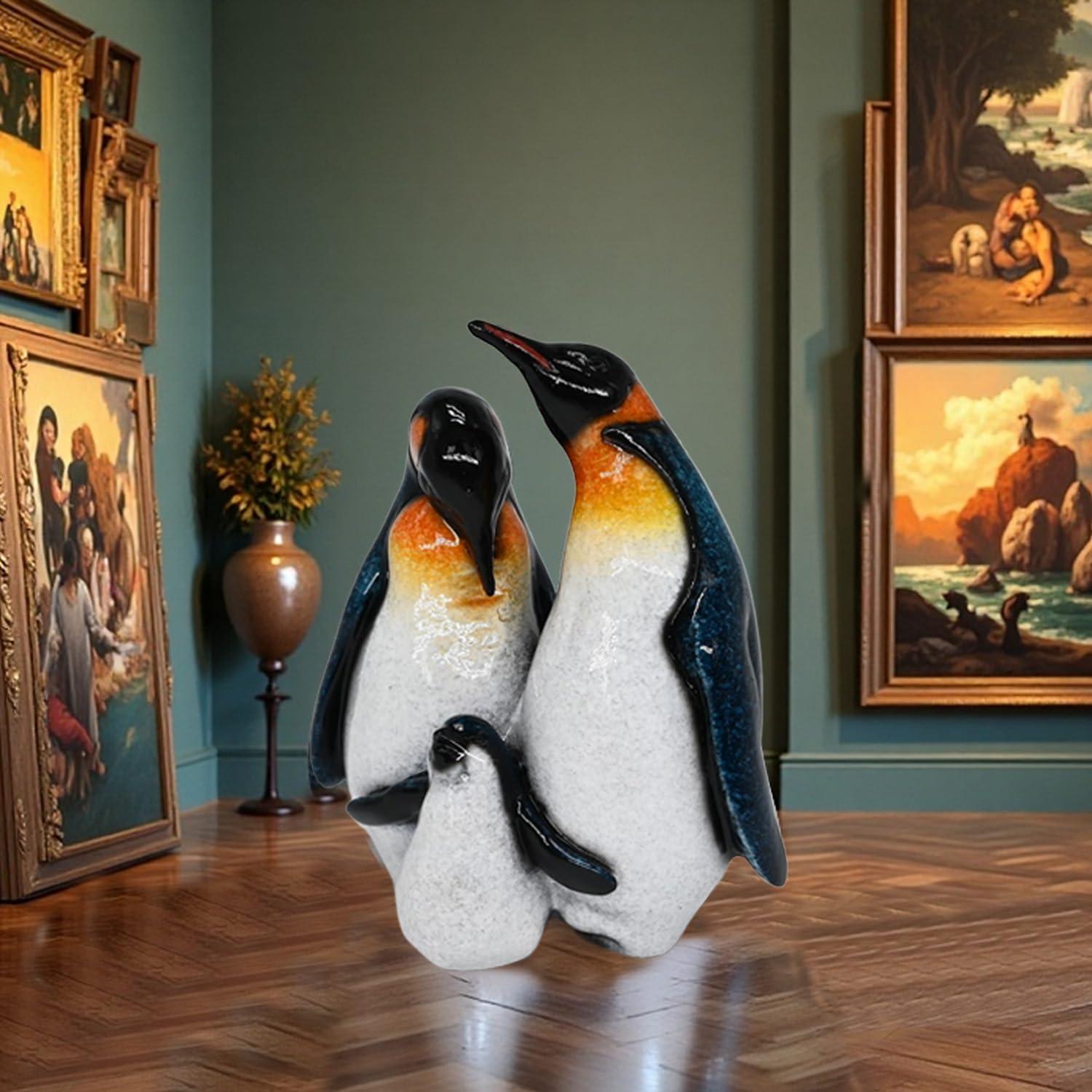 Figurita de Pingüinos Familiares Juliahestia - Decoración Hogar