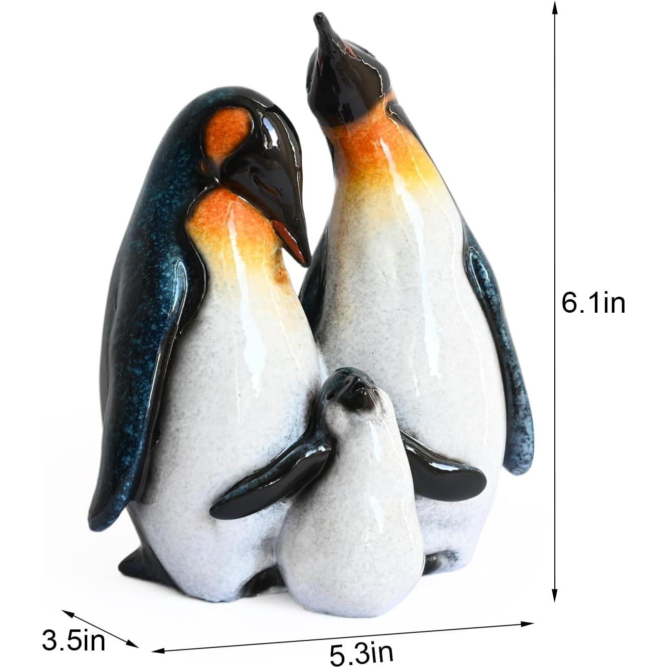 Figurita de Pingüinos Familiares Juliahestia - Decoración Hogar