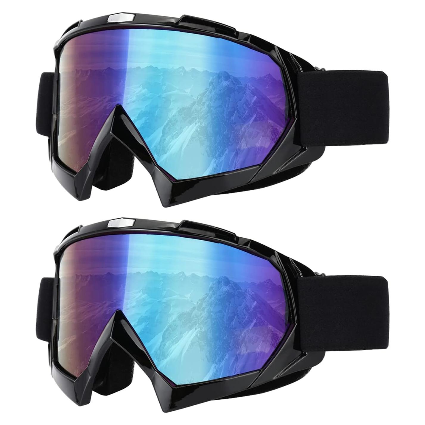 Gafas de Esquí Unisex - Paquete de 2, Anti-Vaho y UV400