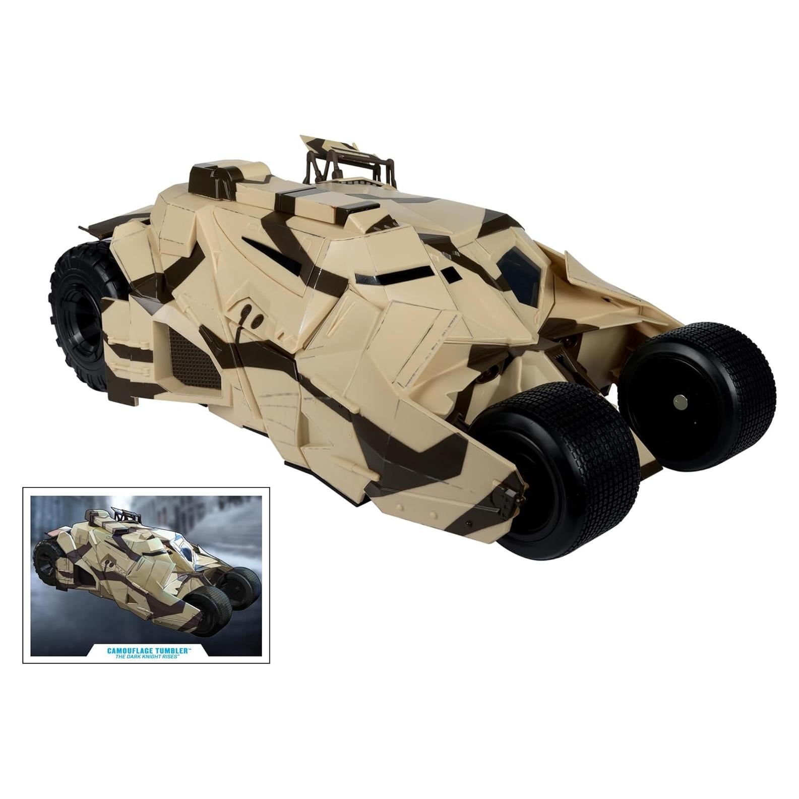 Vehículo Tumbler Camuflaje McFarlane Toys DC Multiverse