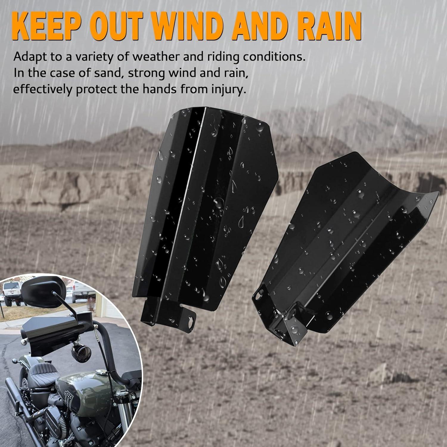 Guardabarros PBYMT Negro Brillante para Harley Dyna 2006-2023