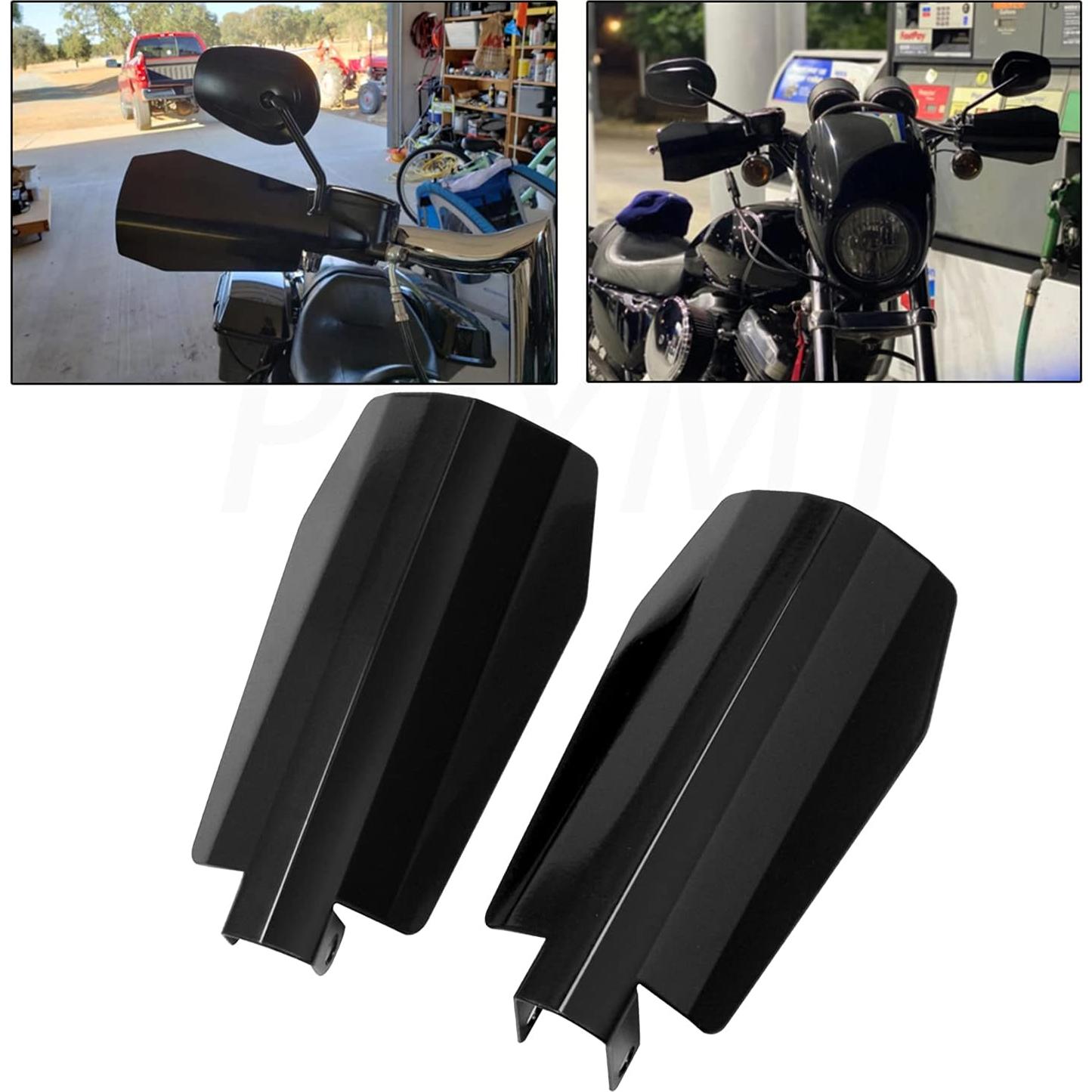 Guardabarros PBYMT Negro Brillante para Harley Dyna 2006-2023