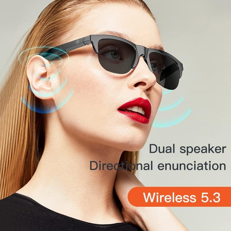 Gafas de Sol Inteligentes Bluetooth 5.3 TWS con Lentes UV